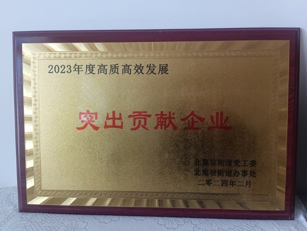 突出貢獻(xiàn)企業(yè)